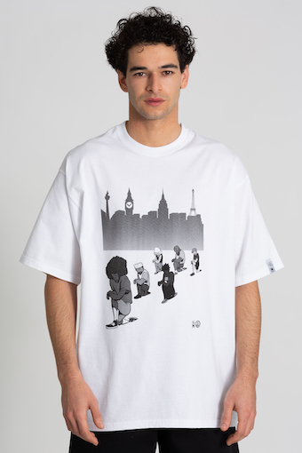 camiseta moda urbana chico